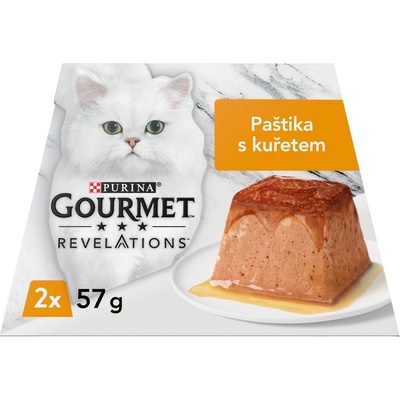 Gourmet Revelations нежна пастет с пиле и сос 2 x 57 г