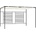 vidaXL 313623/24 3x4x2,3 m