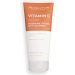 Revolution Skin REVOLUTION Body Skincare Vitamin C (Glow) Moisture Lotion with Shimmer Лосион за тяло дамски 200ml Лосион за тяло