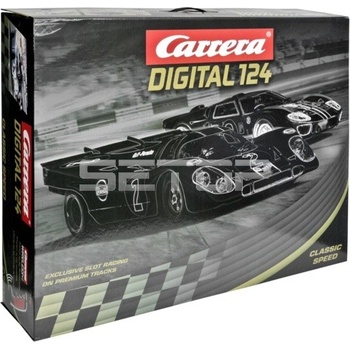 Carrera Digital 124 Classic Speed (bezdrátové ovladače)