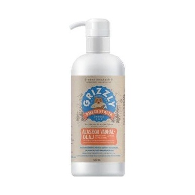 Grizzly Salmon Oil Plus pre psov a mačky 0,5 l