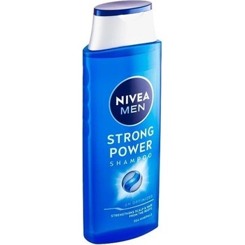 Nivea Strong Power For Men šampón 400 ml