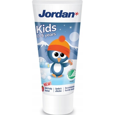 Jordan Kids pre deti 0-5 rokov jemná s fluoridom 50 ml
