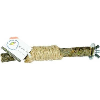 Sedupa 4PETS Bidýlko pro ptáky Sedupa pták dřevo přírodní/sisál 15 cm