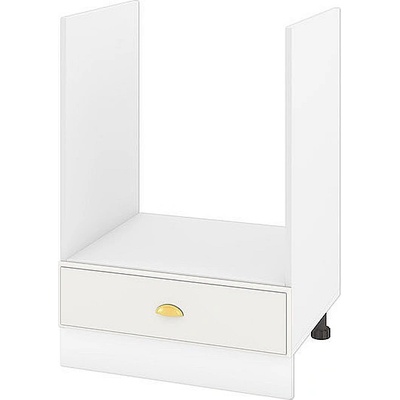 ИРИМ Долен кухненски шкаф за вградена фурна Сити БФ-Бяло мат-09-36 60 см