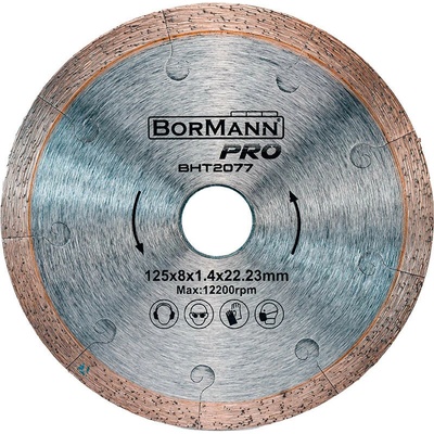 Bormann Pro Diamantový kotúč 125 x 1,4 x 22,2 mm BHT2077