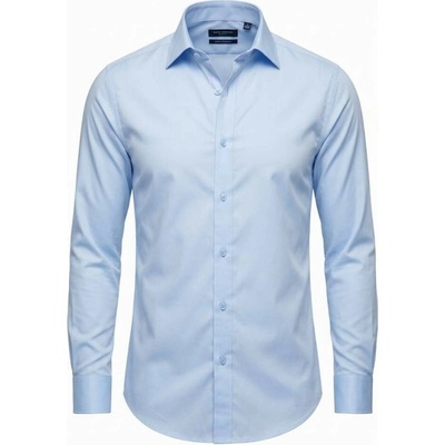 Ego Man pánská košile regular fit RE-101-03 světle modrá