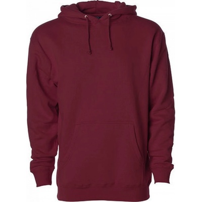 těžká klokanka Independent s flísovou podšívkou 330 g/m fialová maroon