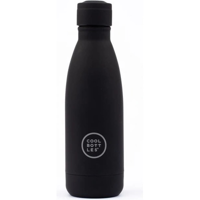 Cool Bottles Nerezová termolahev Mono Black třívrstvá 350 ml EW