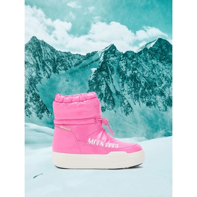 Moon Boot JR Park Tube Mid Glitter WP Pink