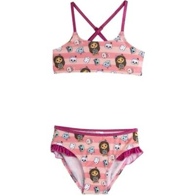Cerda Детски бански от 2 части Cerda - Gabby's Dollhouse, 5 г, розов (2900002776)