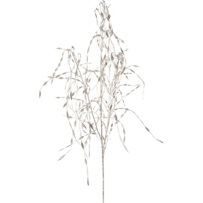 Gasper Vetva s lístočkami 120 cm strieborná
