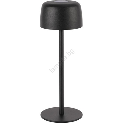 Zuma Line ETLED-658-BK - LED настолна лампа POCO LED/2W/1200 mAh IP44 черна (ZL0850)