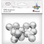 TITANUM Craft-Fun Series Styrofoam Decoration Silver Styrofoam Balls