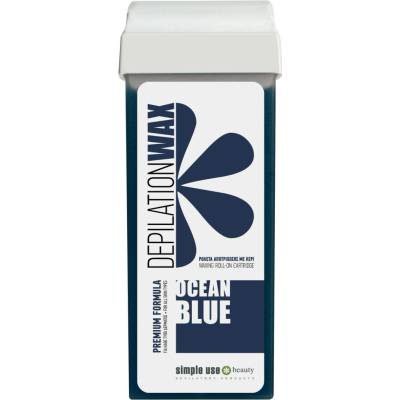 simple use Depilační vosk roll on Ocean Blue 100 ml