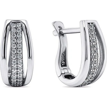 Brilio Silver náušnice EA56W