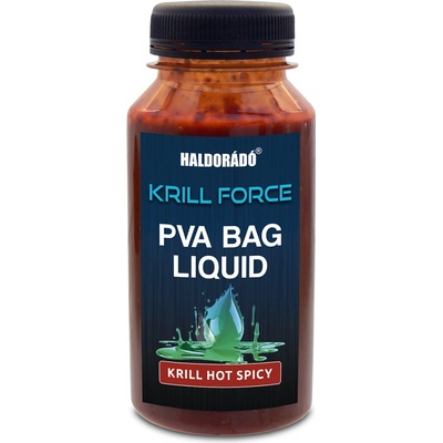Haldorado Dip Krill Force PVA Bag Liquid Krill Hot Spicy 180 ml