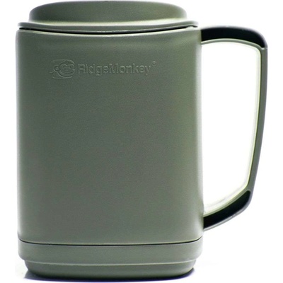 RidgeMonkey Hrnek ThermoMug Gunmetal Green 400ml