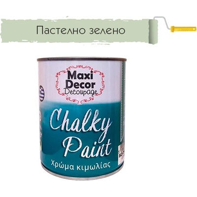 MAXI DECOR ТЕБЕШИРЕНА БОЯ maxi dЕcor 0.250л 503 ПАСТЕЛНО ЗЕЛЕНО (401203250)