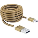 SBOX USB-10315G USB 2.0/MicroUSB, zlatý