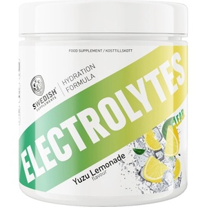 SWEDISH Supplements Electrolytes Clear | Hydration Formula with Pink Himalayan Salt & CocoMineral® [240 грама] Yuzu