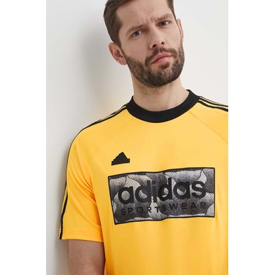 Adidas Тениска adidas TIRO в жълто с десен IS1536 (IS1536)