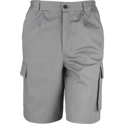 Result Unisex pracovné kraťasy R309X Grey