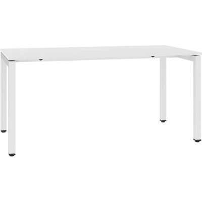 MALOW Kancelářský stůl Stb Comfort 1480 s hloubkou 800 mm, šířkou 1400 mm [šedá, modrá RAL 5010]