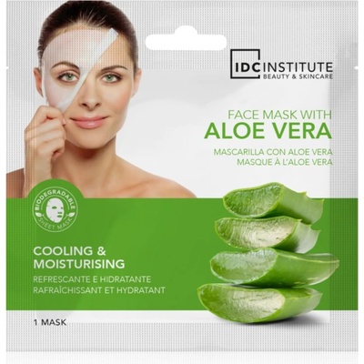 Idc institute Aloe Vera освежаваща маска за лице 22 гр