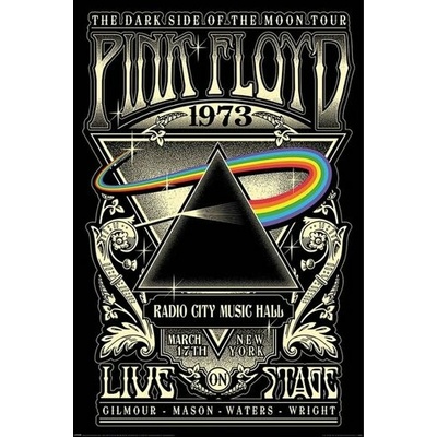 Plagát, Obraz - Pink Floyd - 1973, 61 × 91.5 cm