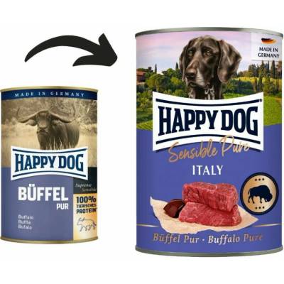 Happy Dog Büffel Pur Italy byvolie 6 x 200 g