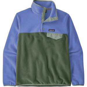 Patagonia Дамски поларен пуловер Patagonia Women's Lightweight Synchilla Snap-T Fleece Pullover Fleece jumper - Canopy Green (105-0968-7214)