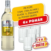 Klasik Hruška Kopaničiarska 40% 1 l (čistá fľaša)