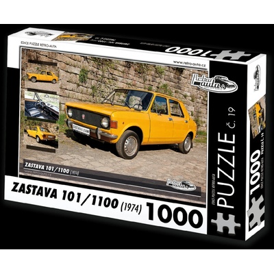 Retro-Auta č. 19 Zastava 101,1100 1974 1000 dílků