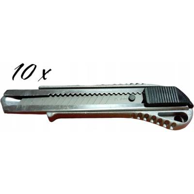 Kovový nôž s odlamovacou čepeľou 18mm, tapetársky nôž Kormax