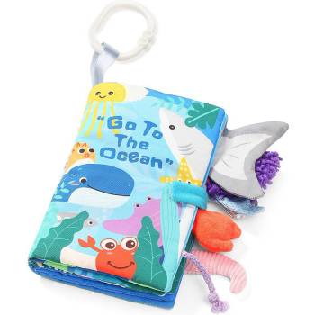 BabyOno Мека сензорна книжка Babyono - Океан (5901435412824)