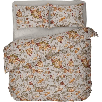 Dilios Двоен спален комплект БОХО с един плик 100% памук