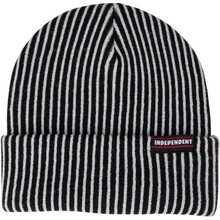 Independent čiapka ITC Streak Label beanie Grey Black