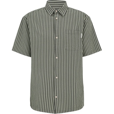 IRIEDAILY Мъжка риза с копчета Iriedaily Seekah SSL Shirt - Smokey Olive (033-3032-0211)