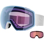 Salomon Ски маска Salomon Radium Prime Sigma Photo C1-3 (14-49%) + C1 (52%) Ski goggles - White / Sky Blue - размер One Size (417-4443-0211)