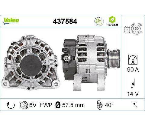 Generátor VALEO 437584