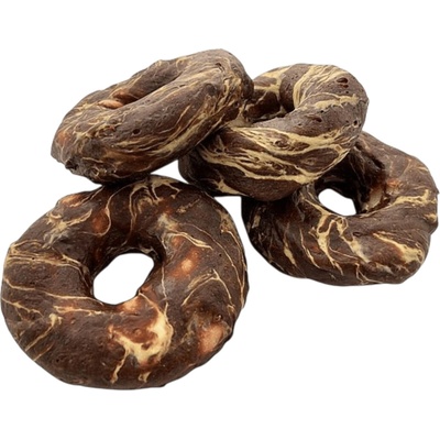 ZOO Factory Pochoutka Kruh kalciový obalený kachním a treskou 500 g