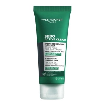 Yves Rocher Sebo active Маска почистваща пори 75мл