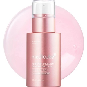 medicube PDRN Pink Collagen Exosome Shot Serum 7500 - Регенериращ серум с микроигли 30мл