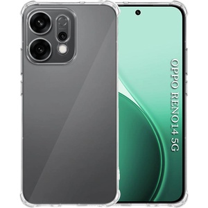 Techsuit Калъф за Oppo Reno14 - Techsuit - Shockproof Clear Silicone - Прозрачен