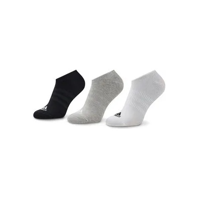 adidas Комплект 3 чифта къси чорапи унисекс Thin And Light IC1328 Цветен (Thin and Light No-Show Socks 3 Pairs IC1328)