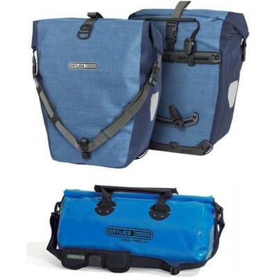 Ortlieb Back-Roller Plus CR predné a zadné + Ortlieb Rack-Pack 24l