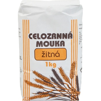 Natural Jihlava Celozrnná mouka žitná 1 kg