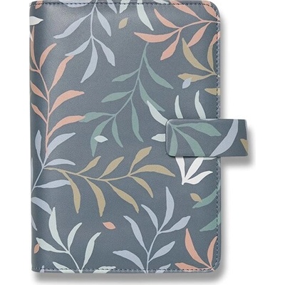 Filofax A6 týždenný 2026 Botanical modrý