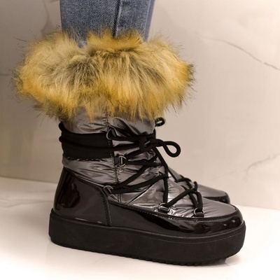 Dámske sivé snehule Neve